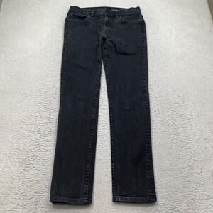 Outerknown S.E.A. Jeans Men's Size 32X34 (Fits 32X32) Ambassador Slim Fit Black